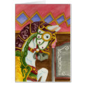 Carousel Horse Card