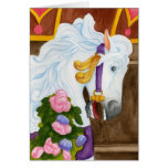 Carousel Horse Card