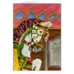 Carousel Horse Card