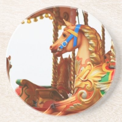 Carousel Horse Drink Coasters