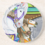 Carousel Horse Coaster coasters