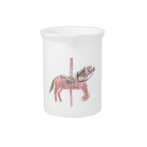 Carousel Horse Design Beverage Pitchers