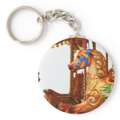 Carousel Horse keychains