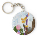 Carousel Horse Keychain