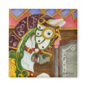 Carousel Horse Magnet by 13BlackCatsDesigns Carousel Horse Magnet