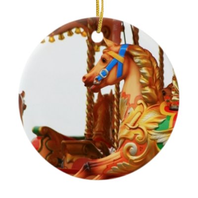 Carousel Horse Christmas Tree Ornament