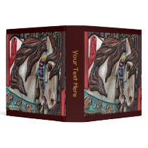 Carousel Horse Personalized Photo Binder by SmilinEyesTreasures Carousel Horse Personalized Photo Binder