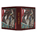 Carousel Horse Personalized Photo Binder binder