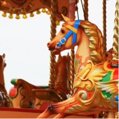 Carousel Horse photo sculptures
