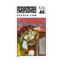 Carousel Horse Postage Stamp by 13BlackCatsDesigns Carousel Horse Postage Stamp