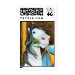 Carousel Horse Postage Stamp