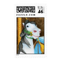 Carousel Horse Postage Stamp