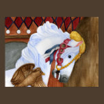 Carousel Horse Print posters
