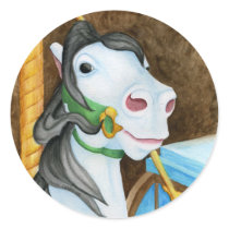 Carousel Horse Sticker by 13BlackCatsDesigns Carousel Horse Sticker