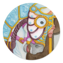 Carousel Horse Sticker by 13BlackCatsDesigns Carousel Horse Sticker