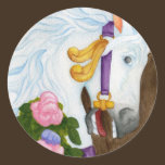 Carousel Horse Sticker