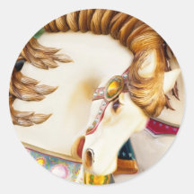 Carousel Horse Sticker
