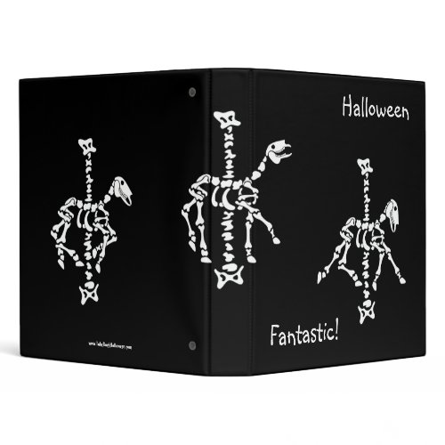 Carousel Horse Triad of Bones binder
