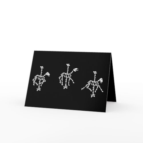 Carousel Horse Triad of Bones card