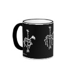 Carousel Horse Triad of Bones mugs