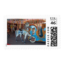 Carousel Horse with Cherub! Stamps