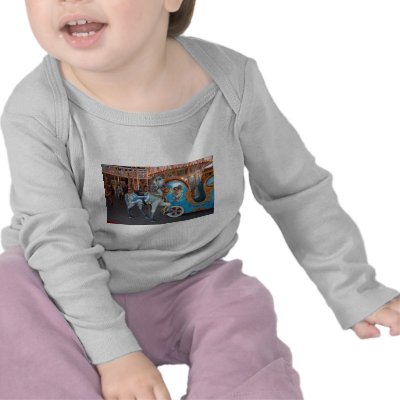 Carousel Horse with Cherub! Shirt by bluebirdcanflyphotos