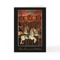 Carousel Horses Cards