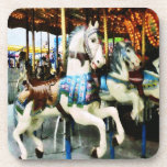 Carousel Horses Drink Coaster