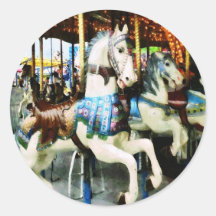 Carousel Horses Stickers