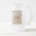 Carousel Lion Frosted Cup Coffee Mugs