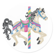 Carousel/ Merry Go Round for kids! stickers by lulu22470 Carousel/ Merry Go Round for kids! stickers