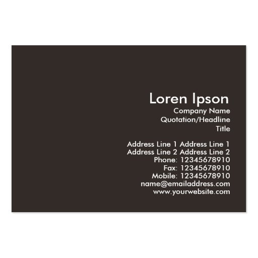 Carousel, Mini Photo Business Card Template (back side)