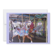 CAROUSEL PARTY INVITATION