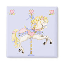 Carousel Pony magnets by Spice Carousel Pony magnets
