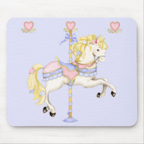 Carousel Pony mousepads