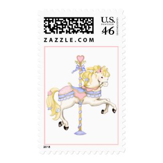 Carousel Pony stamp Carousel Pony stamp