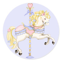 Carousel Pony stickers by Spice Carousel Pony stickers