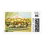 Carousel Postage Stamp