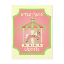 Carousel postcards