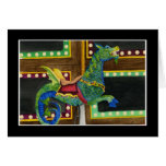 Carousel Seahorse Card
