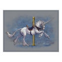 Carousel Unicorn Poster posters by Bronzepig Carousel Unicorn Poster posters
