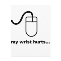 Carpal Tunnel postcards by szclothingdesigns Carpal Tunnel postcards