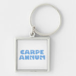 Carpe Annum Premium Square Keychain