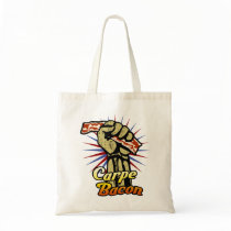 Carpe Bacon $13.95 (many colors & styles) Tote Bags