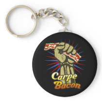 Carpe Bacon $6.95 Keychains