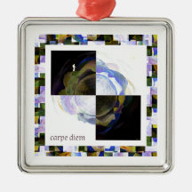 Carpe Diem Christmas Ornament