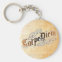 carpe diem keychain