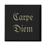 Carpe Diem Fridge Magnet