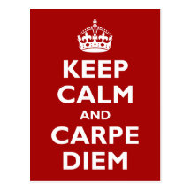 Carpe Diem! Postcard