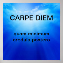 CARPE DIEM POSTER